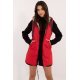 Vesta dama bej cu doua fete, midi, din fas, cu gluga, Sayya1 5 - jojofashion.ro
