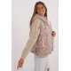 Vesta dama bej MBM, matlasata, cu puf si gluga, Ruky2 Vesta dama bej MBM, matlasata, cu puf si gluga, Ruky2 3 - jojofashion.ro