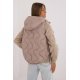 Vesta dama bej MBM, matlasata, cu puf si gluga, Ruky2 Vesta dama bej MBM, matlasata, cu puf si gluga, Ruky2 4 - jojofashion.ro
