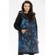 Vesta dama lunga, cu doua fete, neagra, cu gluga, Nehir1 Vesta dama lunga, cu doua fete, neagra, cu gluga, Nehir1 5 - jojofashion.ro