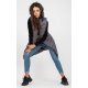 Vesta dama lunga, gri, cu gluga si blanita, Raluka Vesta dama lunga, gri, cu gluga si blanita, Raluka 4 - jojofashion.ro