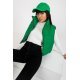 Vesta dama matlasata scurta, verde, cu guler inalt, Sindee Vesta dama matlasata scurta, verde, cu guler inalt, Sindee 3 - jojofashion.ro
