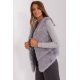 Vesta dama midi, din blana eco, gri, asimetrica, Odette Vesta dama midi, din blana eco, gri, asimetrica, Odette 3 - jojofashion.ro