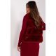 Vesta dama midi, din blana eco, rosie, asimetrica, Odette Vesta dama midi, din blana eco, rosie, asimetrica, Odette 4 - jojofashion.ro