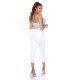 Blugi dama boyfriend, albi, denim, rupti, Gotique Blugi dama boyfriend, albi, denim, rupti, Gotique 6 - jojofashion.ro