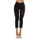 Blugi dama boyfriend, negri, denim, rupti, Gotique Blugi dama boyfriend, negri, denim, rupti, Gotique 2 - jojofashion.ro
