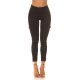 Blugi dama cargo, negri, din bumbac, cu talia inalta, Shontelle 2 - jojofashion.ro