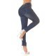 Blugi dama cu doua fete, skinny, albastri, din bumbac, Synne Blugi dama cu doua fete, skinny, albastri, din bumbac, Synne 3 - jojofashion.ro