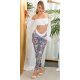 Blugi dama cu doua fete, skinny, gri, din bumbac, Maysara Blugi dama cu doua fete, skinny, gri, din bumbac, Maysara 4 - jojofashion.ro
