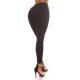 Blugi dama cu push up, negri, din bumbac, mulati, Daimon Blugi dama cu push up, negri, din bumbac, mulati, Daimon 9 - jojofashion.ro