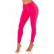 Blugi dama mulati, ciclam, din bumbac, mulati, cu talia inalta, Thana 2 - jojofashion.ro