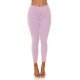 Blugi dama mulati, lila, din bumbac, cu talia inalta, Nasiha 2 - jojofashion.ro