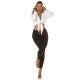 Blugi dama mulati negri, denim cu aspect uzat Becky Blugi dama mulati negri, denim cu aspect uzat Becky 7 - jojofashion.ro