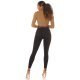 Blugi dama mulati, negri, denim, cu talia inalta Mismo Blugi dama mulati, negri, denim, cu talia inalta Mismo 6 - jojofashion.ro