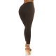 Blugi dama mulati, negri, din bumbac, cu talia inalta, Dallya 3 - jojofashion.ro