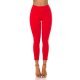 Blugi dama mulati, rosii, din bumbac, cu talia inalta, Krame Blugi dama mulati, rosii, din bumbac, cu talia inalta, Krame 2 - jojofashion.ro