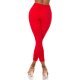 Blugi dama mulati, rosii, din bumbac, cu talia inalta, Krame Blugi dama mulati, rosii, din bumbac, cu talia inalta, Krame 3 - jojofashion.ro