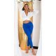 Blugi dama push up, albastri, denim, cu talia inalta, Pikme Blugi dama push up, albastri, denim, cu talia inalta, Pikme 4 - jojofashion.ro