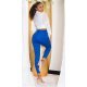 Blugi dama push up, albastri, denim, cu talia inalta, Pikme Blugi dama push up, albastri, denim, cu talia inalta, Pikme 5 - jojofashion.ro