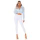 Blugi dama push up, albi, denim, cu talia inalta, Pikme Blugi dama push up, albi, denim, cu talia inalta, Pikme 6 - jojofashion.ro