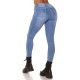 Blugi dama push up, bleu, denim, mulati, cu talia inalta, Yuuto 3 - jojofashion.ro