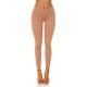 Blugi dama push up, cappuccino, denim, cu talia inalta, Pikme Blugi dama push up, cappuccino, denim, cu talia inalta, Pikme 2 - jojofashion.ro
