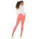 Blugi dama push up, corai, denim, cu talia inalta, Pikme 7 - jojofashion.ro