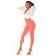 Blugi dama push up, corai, denim, cu talia inalta, Pikme 8 - jojofashion.ro