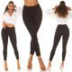 Blugi dama push up, negri, denim, cu talia inalta, Pikme Blugi dama push up, negri, denim, cu talia inalta, Pikme 9 - jojofashion.ro