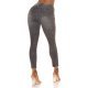 Blugi dama rupti, cu push up, negri, din bumbac, cu talia inalta, Trinity 3 - jojofashion.ro