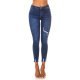 Blugi dama skinny, albastri, uzati, cu talia inalta Bachia Blugi dama skinny, albastri, uzati, cu talia inalta Bachia 2 - jojofashion.ro