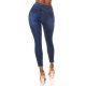 Blugi dama skinny, albastri, uzati, cu talia inalta Bachia Blugi dama skinny, albastri, uzati, cu talia inalta Bachia 3 - jojofashion.ro