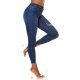 Blugi dama skinny, albastri, uzati, cu talia inalta Bachia Blugi dama skinny, albastri, uzati, cu talia inalta Bachia 4 - jojofashion.ro