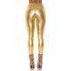 Blugi dama skinny, aurii, din vascoza, cu talia inalta, Roseann 3 - jojofashion.ro