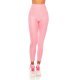 Colanti roz cu talie inalta Glossy Colanti roz cu talie inalta Glossy 3 - jojofashion.ro