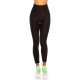 Colanti sport negri cu talie inalta Glossy Colanti sport negri cu talie inalta Glossy 3 - jojofashion.ro