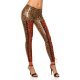 Colanti animal print leopard, cu snur rosu pe picior, Clyde 5 - jojofashion.ro
