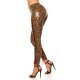 Colanti animal print leopard, cu snur rosu pe picior, Clyde 7 - jojofashion.ro