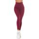 Colanti dama burgundy, cu talia inalta, fara cusatura, Toya Colanti dama burgundy, cu talia inalta, fara cusatura, Toya 2 - jojofashion.ro