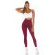 Colanti dama burgundy, cu talia inalta, fara cusatura, Toya Colanti dama burgundy, cu talia inalta, fara cusatura, Toya 5 - jojofashion.ro