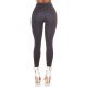 Colanti dama cu aspect de blugi, negri, mulati, cu glitter, Zaylin 3 - jojofashion.ro