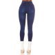 Colanti dama denim look, albastri, cu talia inalta, Nialla Colanti dama denim look, albastri, cu talia inalta, Nialla 3 - jojofashion.ro