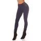 Colanti elastici bleumarin navy cu talie inalta Marissa Colanti elastici bleumarin navy cu talie inalta Marissa 2 - jojofashion.ro