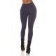 Colanti elastici bleumarin navy cu talie inalta Marissa Colanti elastici bleumarin navy cu talie inalta Marissa 3 - jojofashion.ro