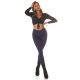 Colanti elastici bleumarin navy cu talie inalta Marissa Colanti elastici bleumarin navy cu talie inalta Marissa 8 - jojofashion.ro