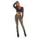 Colanti elastici kaki cu talie inalta Marissa Colanti elastici kaki cu talie inalta Marissa 8 - jojofashion.ro