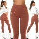 Colanti dama maro, cu buzunare, talie inalta, Gaetana Colanti dama maro, cu buzunare, talie inalta, Gaetana 7 - jojofashion.ro