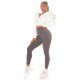 Colanti modelatori gri cu talie inalta si striatii Adelisia Colanti modelatori gri cu talie inalta si striatii Adelisia 5 - jojofashion.ro