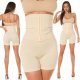 Colanti modelatori scurti bej cu corset Deydra Colanti modelatori scurti bej cu corset Deydra 8 - jojofashion.ro