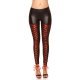 Colanti negri cu snur rosu pe picior Clyde Colanti negri cu snur rosu pe picior Clyde 2 - jojofashion.ro